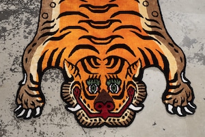 Tibetan Tiger Rug 《Mサイズ•シルク038》チベタンタイガーラグ