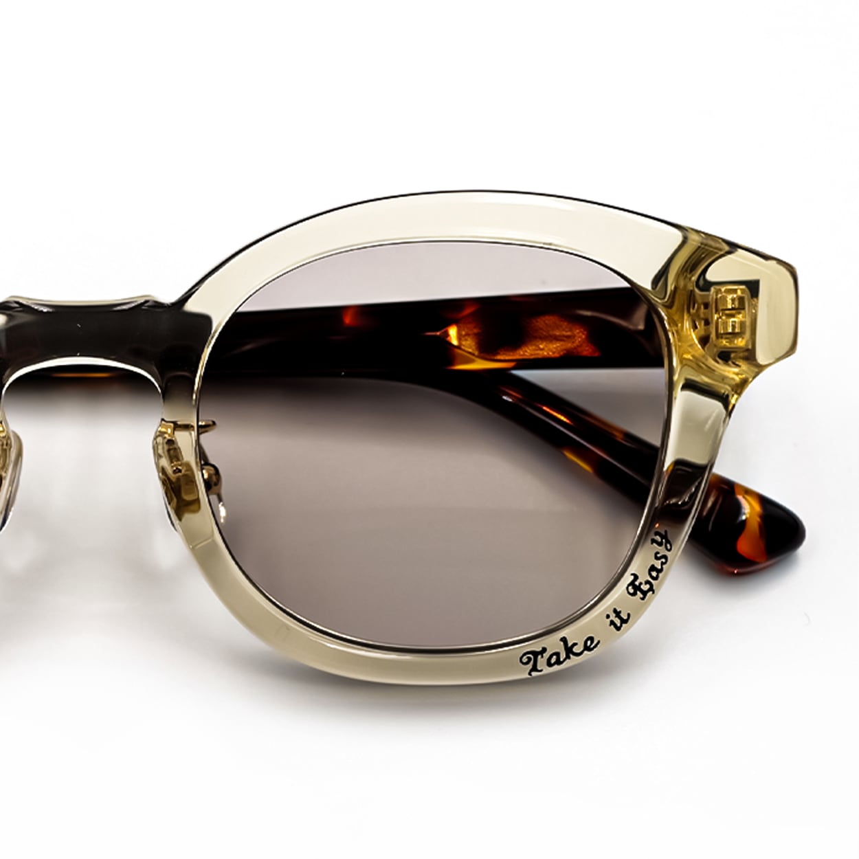 大人気NSH ★ Ash Grayレンズ Take・Bi Colorフレーム ☆ Ash Grayレンズ / Take・Bi Colorフレーム ☆ | ☆N S H☆