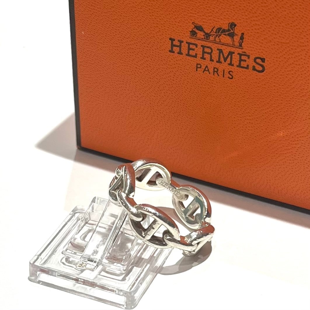 HERMÈS】【約15号55】2519 エルメス シェーヌダンクル アンシェネ
