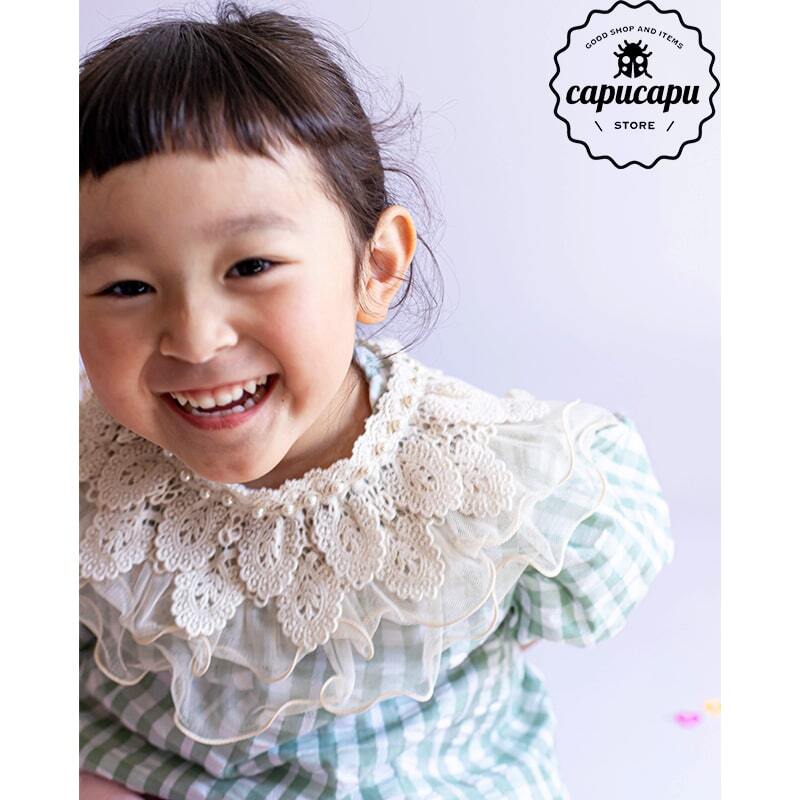 sold out» pearl leaf Lace cape パール 葉っぱ ケープ 付け襟 つけ襟