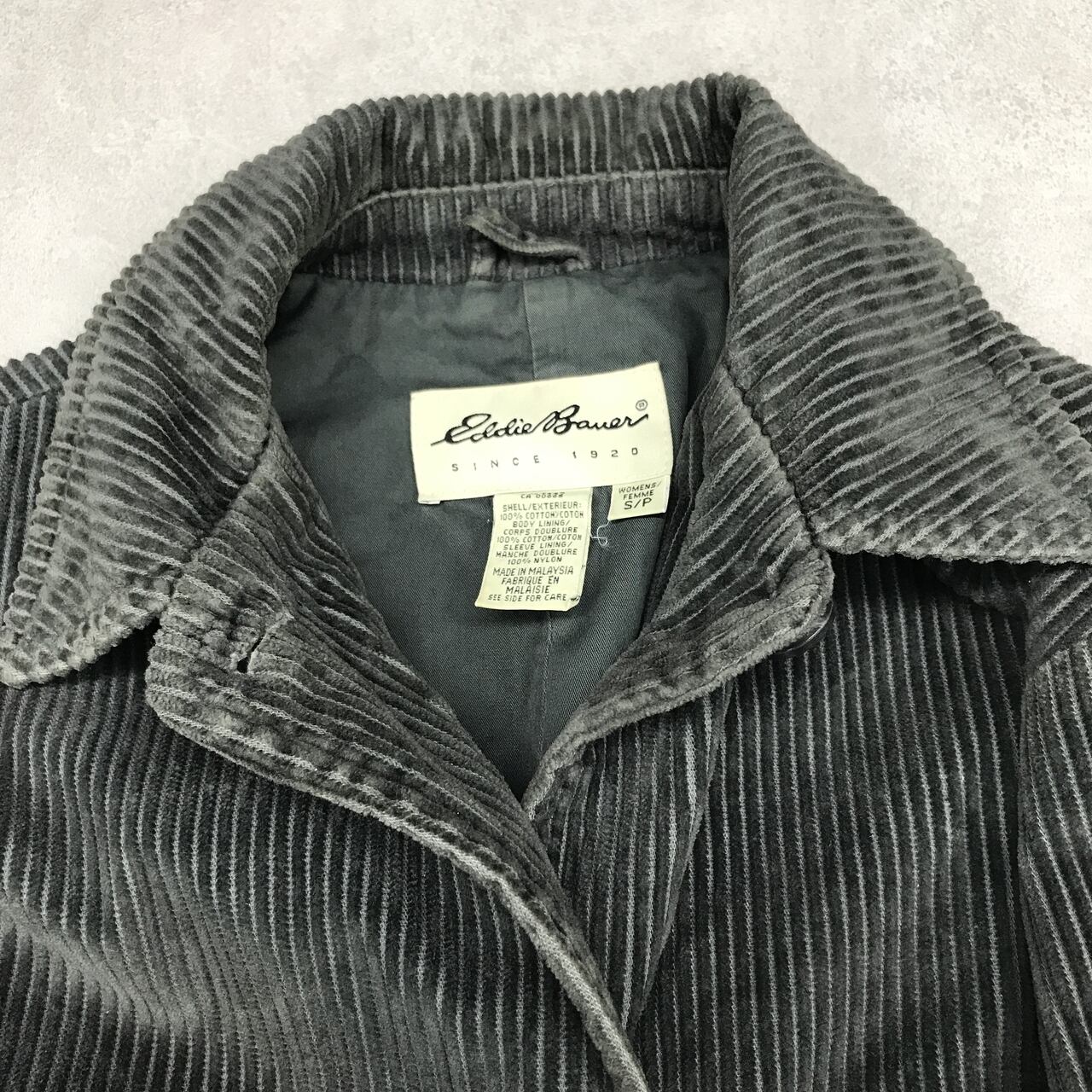 EDDIE BAUER 90〜00年代 太畝コーデュロイ カバーオール エディー