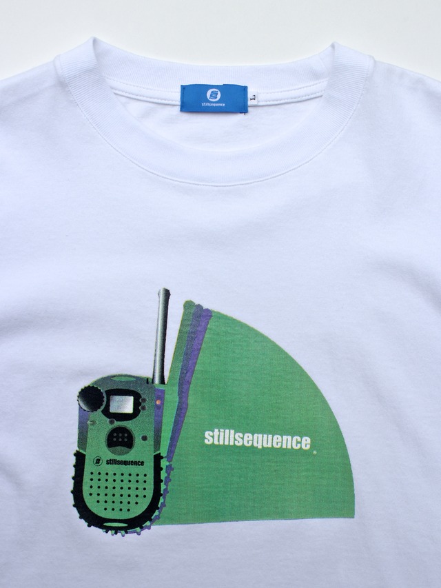 BLANKMAG × Still Sequence "Tranceiver" Tee WHITE