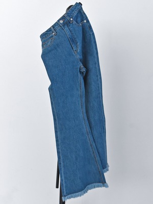 loose bootcut denim（blue）