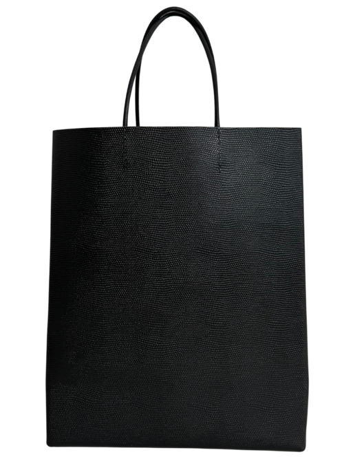 Paper Bag Leather -Heavy Black Style-