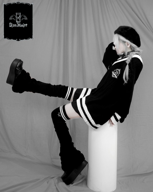 DimMoire学園ニーハイウォーマー【Black】