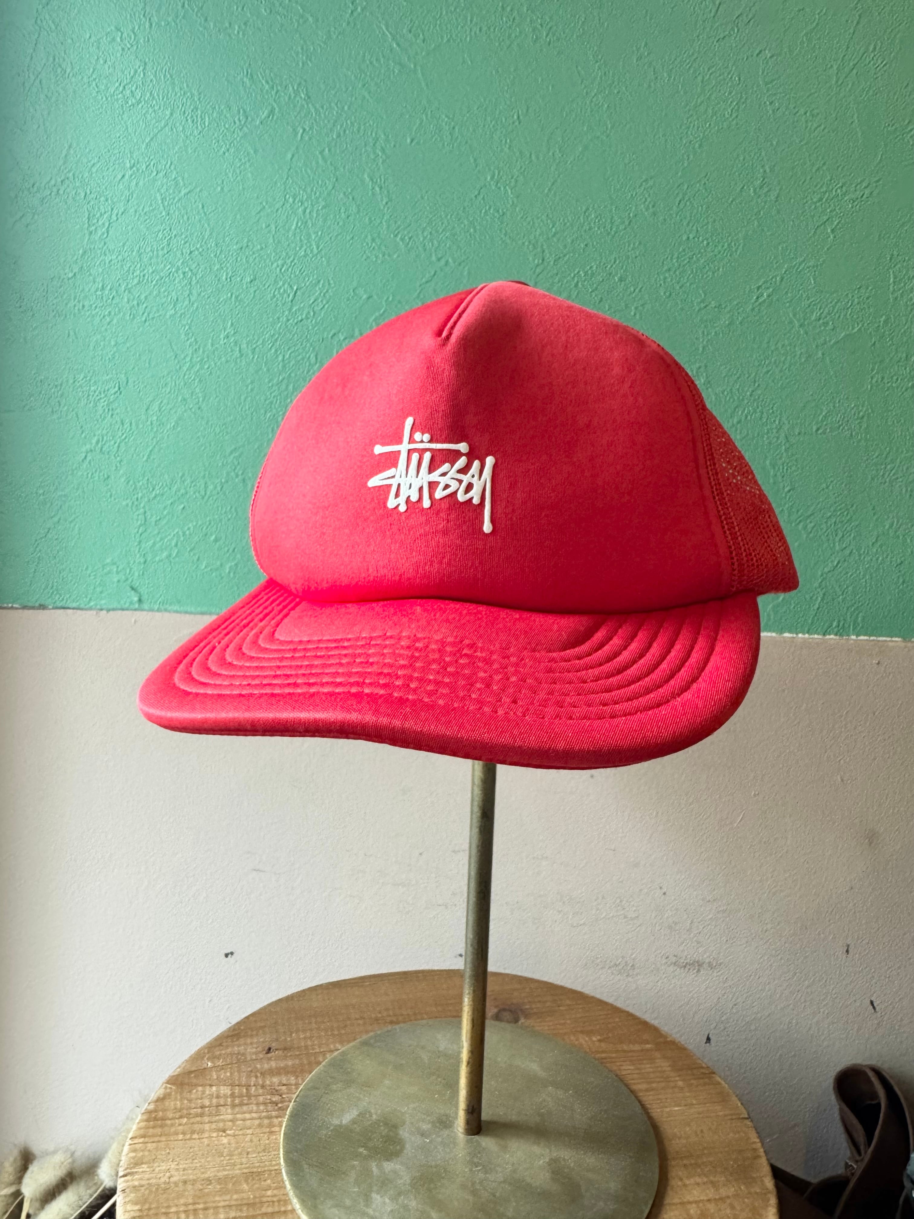 STUSSY 1980 トラッカーキャップ　メッシュ stussy トラッカー メッシュキャップ | snak