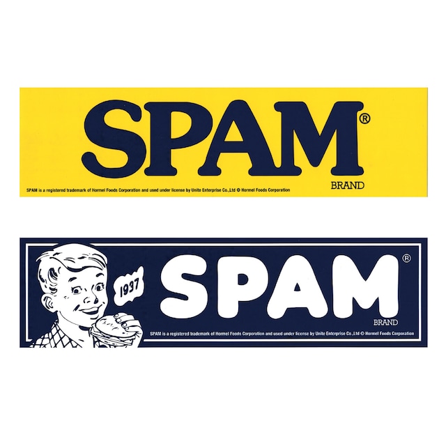 【SPAM 】バンパーステッカー