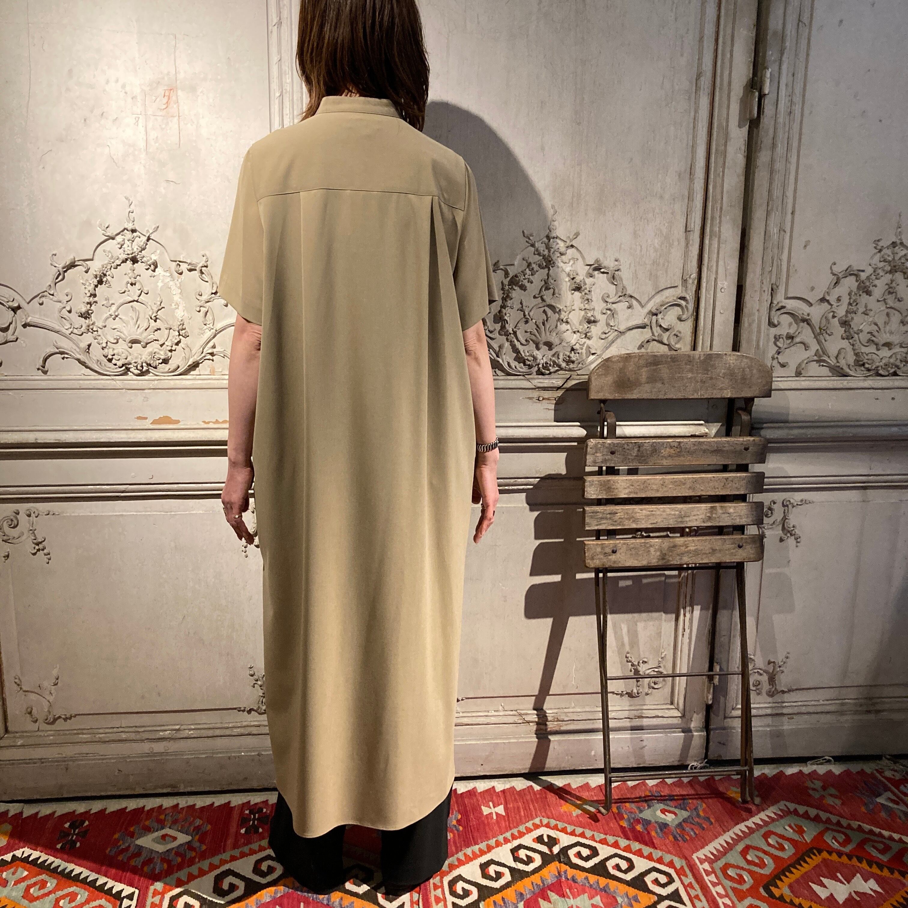 HYKE【ハイク】 MAXI SHIRT DRESS (16256) | glamour online