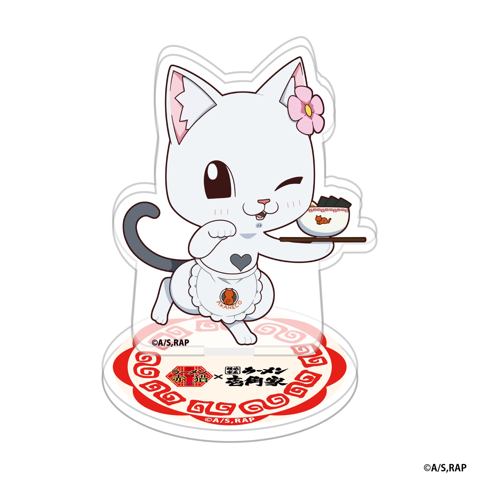 TVアニメ『ラーメン赤猫』× 壱角家 コラボ限定 アクリルスタンド
