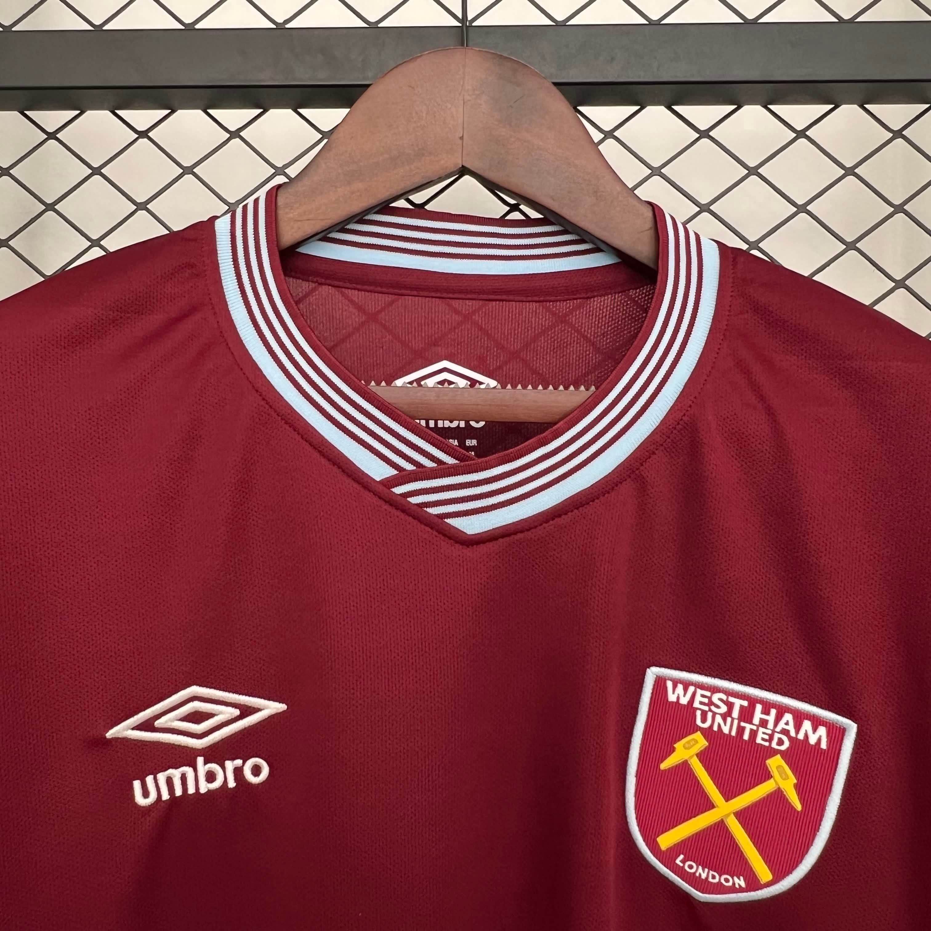 25-26 West Ham United Home jersey 25-26 ウェストハム ユナイテッド