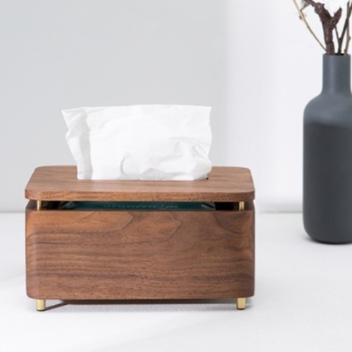 天然木 壁掛け ティッシュボックス 収納ボックス 多機能 バスルーム リビング 木製 ウォールマウント ナチュラル インテリア