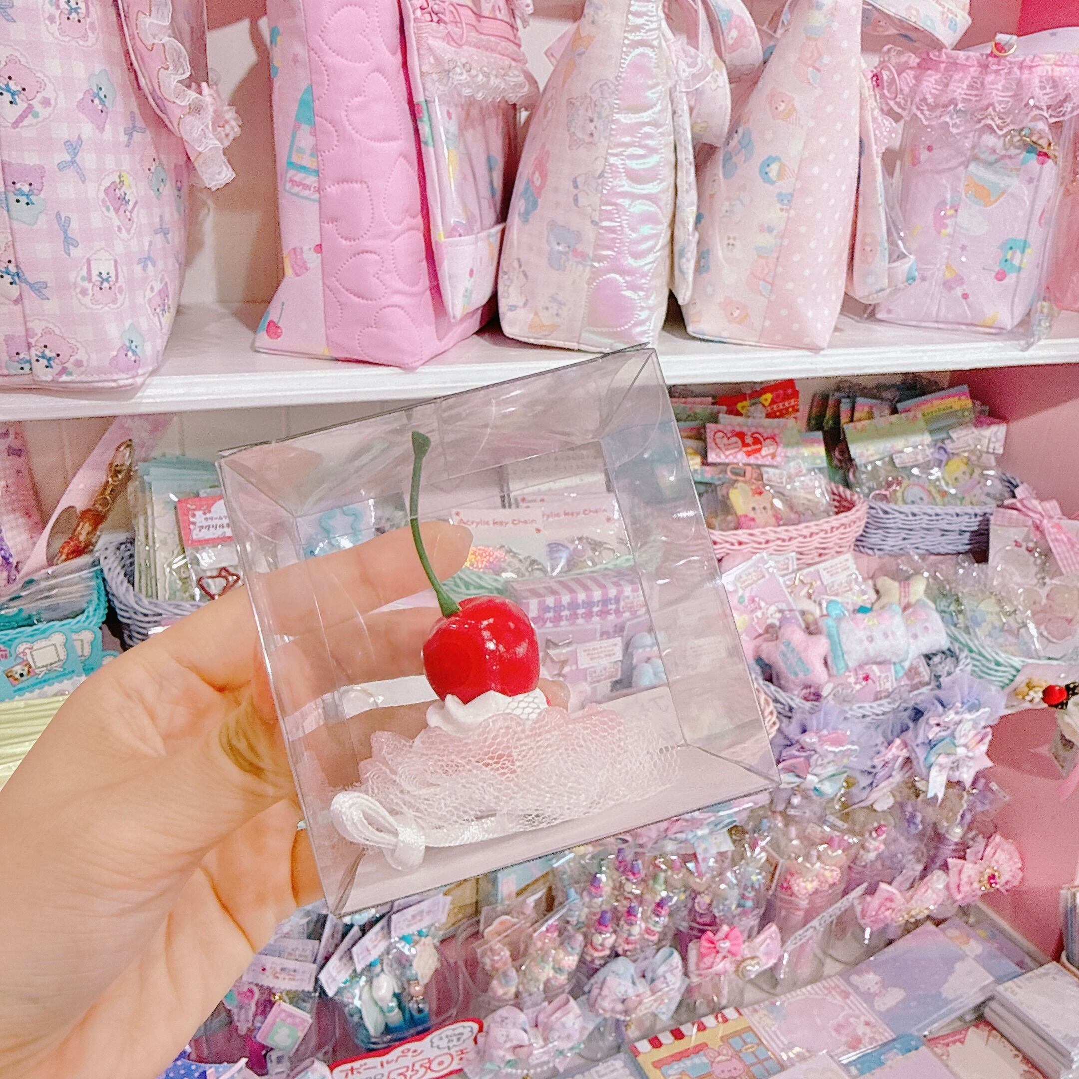 【J2】16-10ぬいぐるみ用ホイップチェリーヘッドドレス