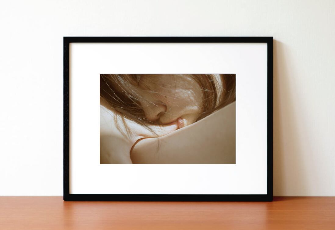 Li Hui #1 Original Print (black wooden frame 53.0㎝ × 41.4㎝付き)