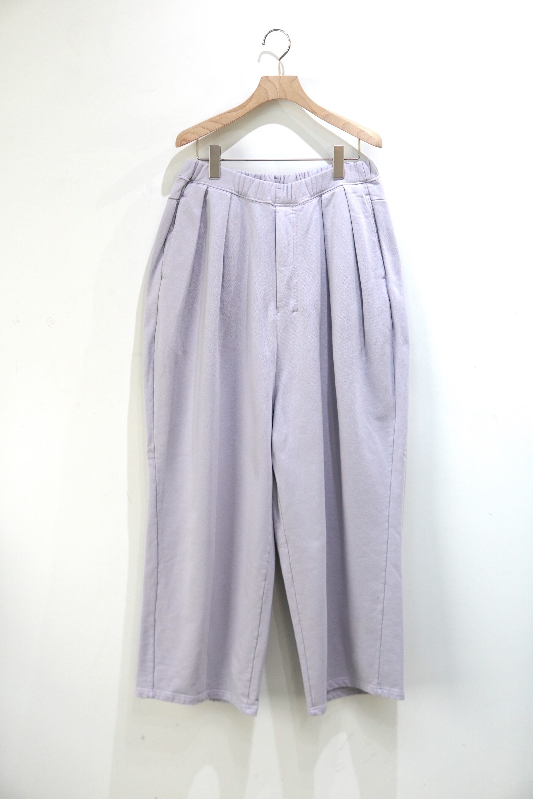 ANCELLM / TUCK SWEAT PANTS / ANC-PT67 | POETRY