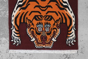 Tibetan Tiger Rug 《Sサイズ•ウール544》チベタンタイガーラグ
