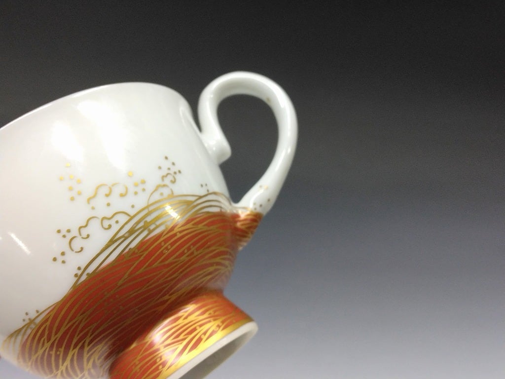 現代工芸人気作家 杉野弘美｜SUGINO Hiromi(京都, 1947- ) 清水焼 赤絵