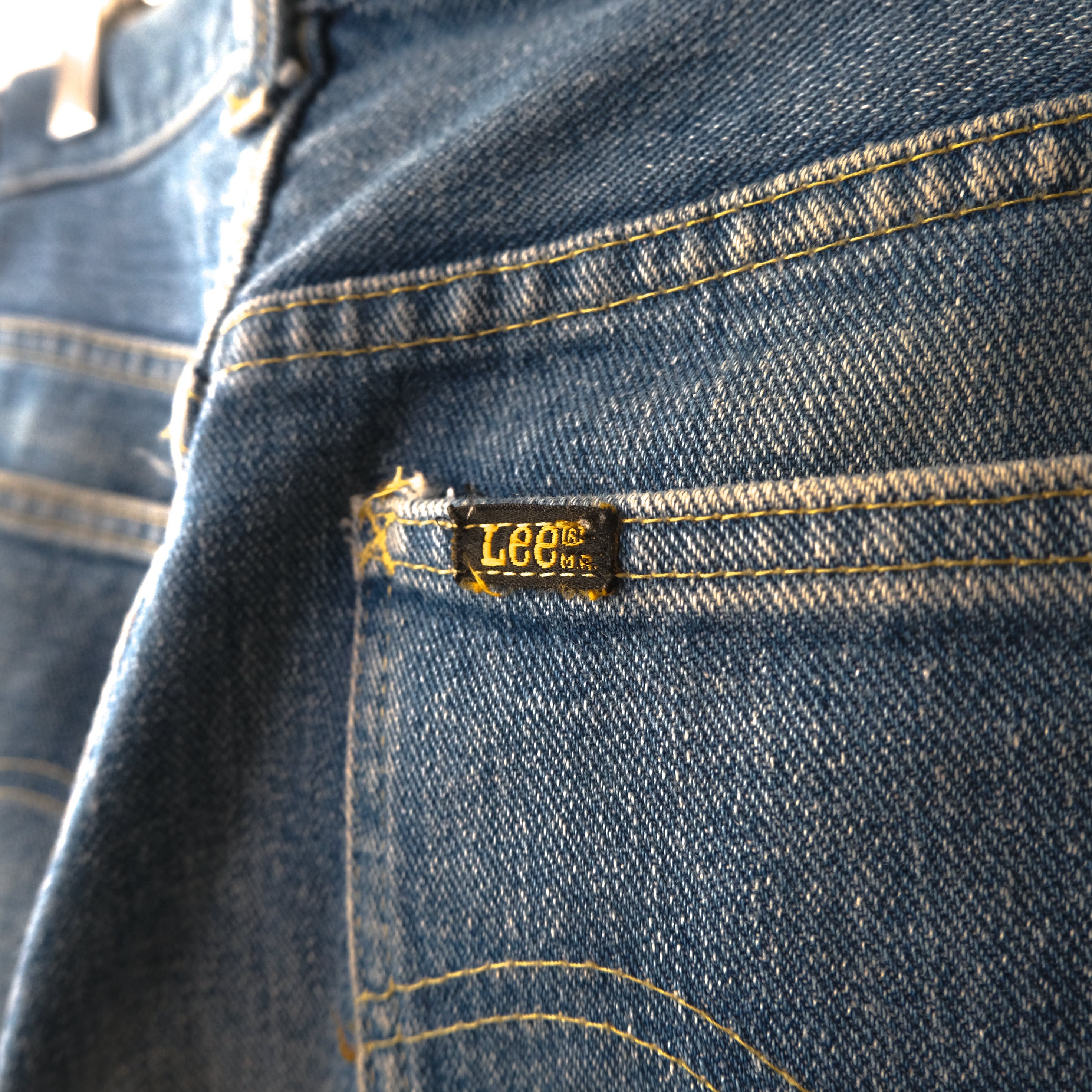 Lee 200-0049” 70s mid-late denim pants 左綾 made in USA | anti