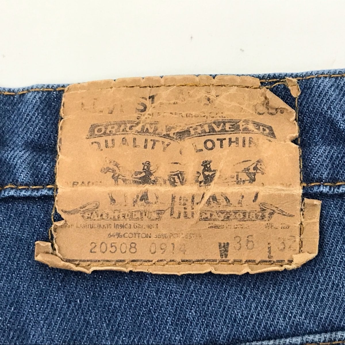 LEVI'S リーバイス 80年代 USA製 508 20508-0914 オレンジタブ LEVI'S リーバイス 80年代 USA製 508 20508-0914 オレンジタブ