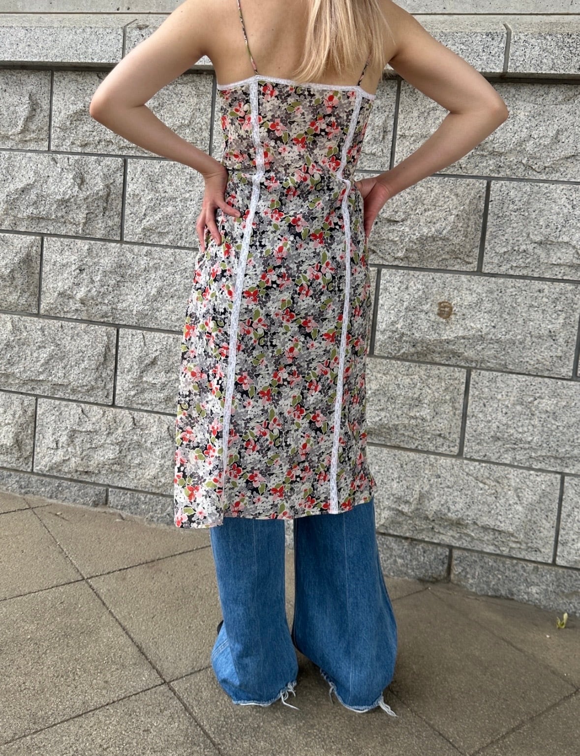 FUMIKA_UCHIDA  [FLORAL VOILE SLIP DRESS]
