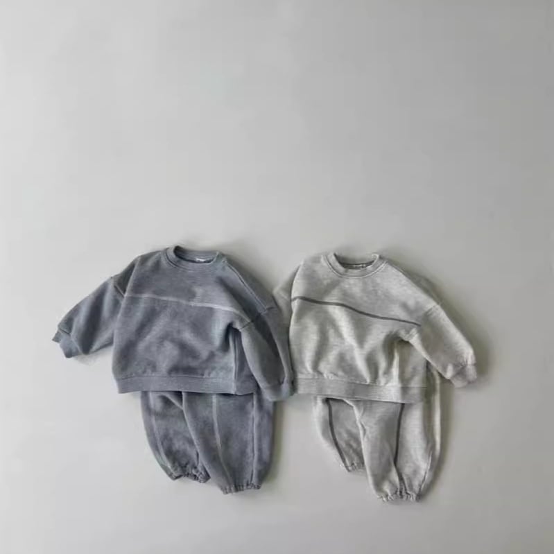 【BABY&KID】韓国風 シンプル系セットアップ
