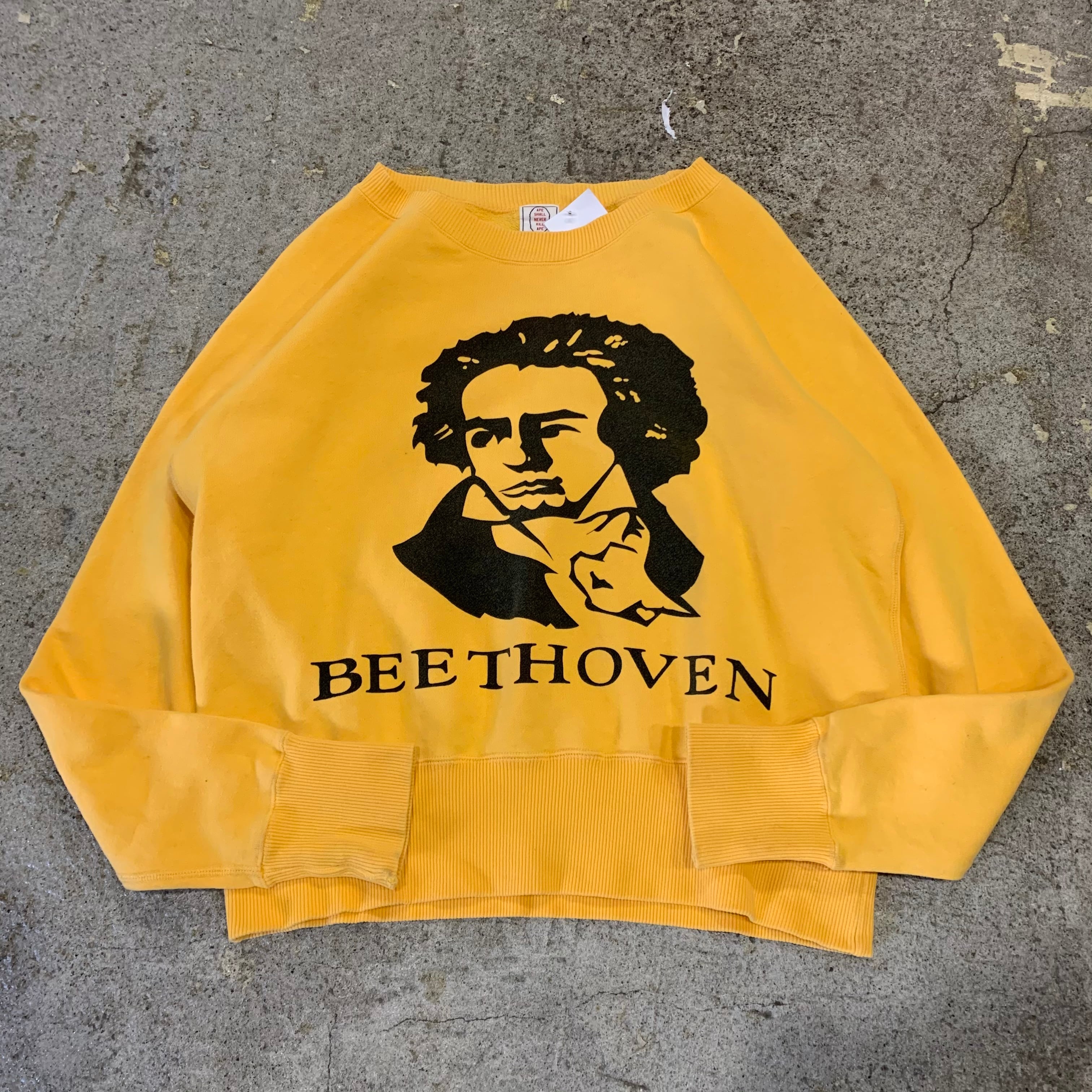 00s a bathing ape BEETHOVEN スウェット　ベートーベン