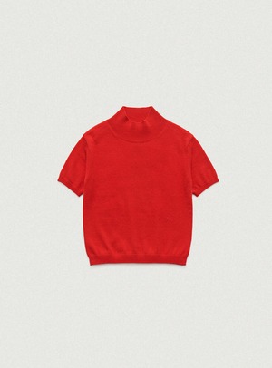 [The Barnnet] Red Angora Turtleneck Knit Sweater 正規品 韓国ブランド 韓国通販 韓国代行 韓国ファッション ザ バーネット ザバーネット 日本