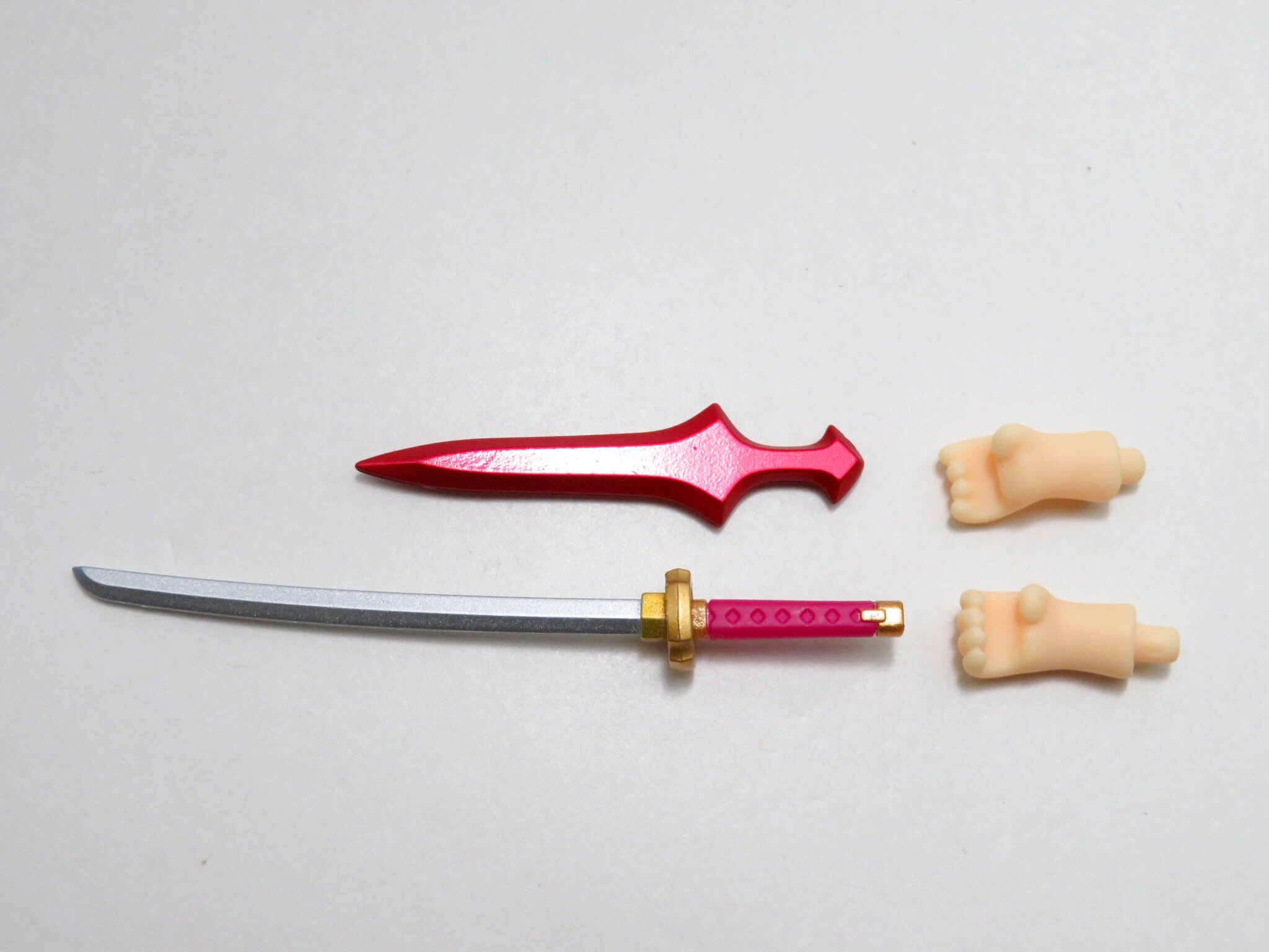 再入荷(A−ランク)【1709】 麻倉葉 小物パーツ 刀とフツノミタマノツルギ ねんどろいど