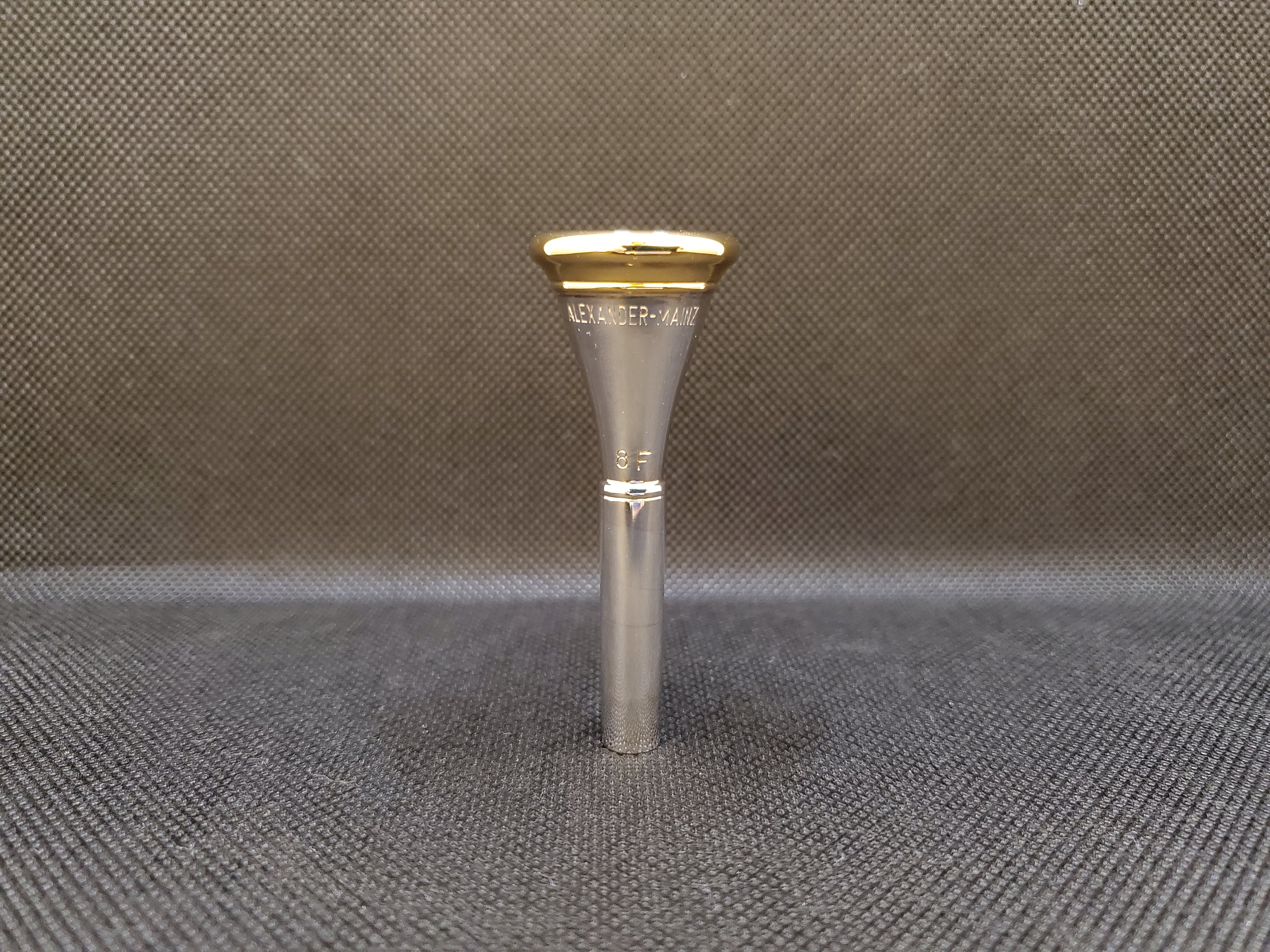 アレキサンダー　ホルンマウスピース　8Fインナーゴールドメッキ