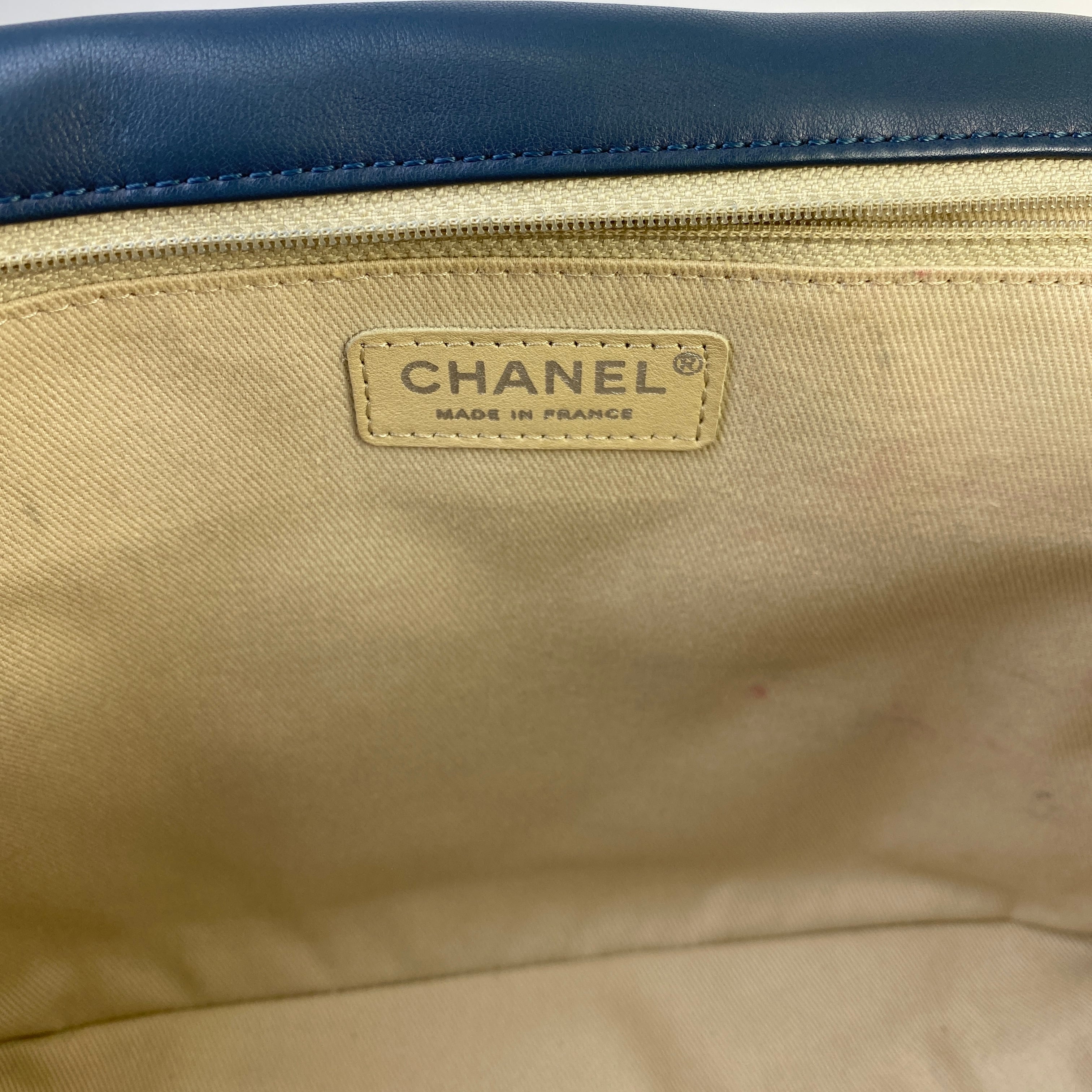 極美品 CHANELシャネルマトラッセ ワイルドステッチ ラムスキン ...