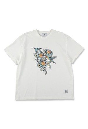 JAPANESE TRADITIONAL ICIRIAN T-SHIRTS WHITE