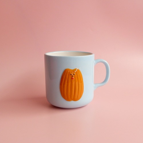 Maison terrier/ 焼き菓子レリーフマグ　マドレーヌ