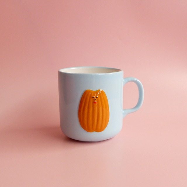 Maison terrier/ 焼き菓子レリーフマグ　マドレーヌ