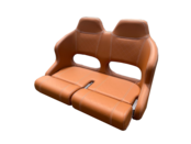 システムマリンレザーダブルシート Tan(ブラウン)色
