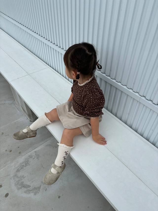 【即納】the beige / wrap half skirt