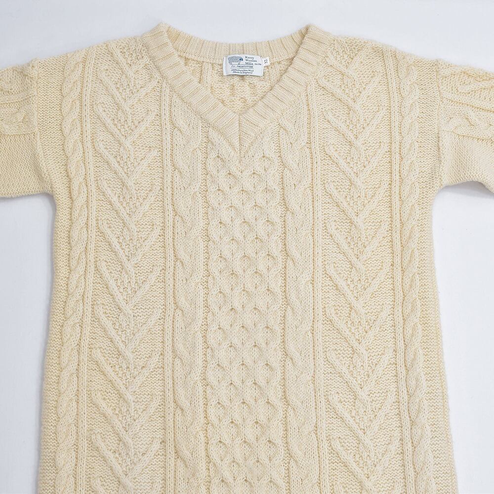 英国製 Kerry Woollen Mills ケリー・ウーレンミルズ アラン ケーブル