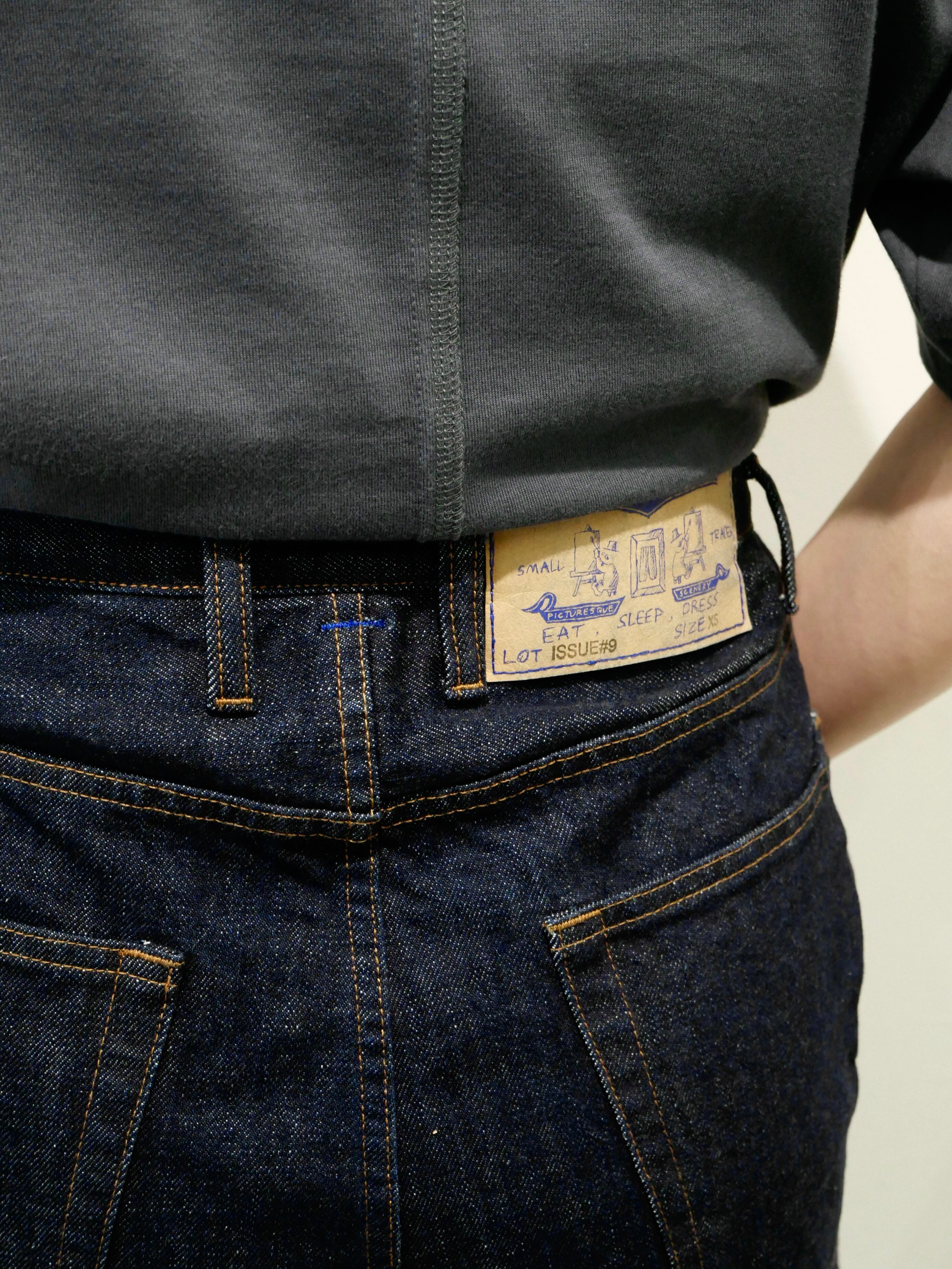 SHINYAKOZUKA ordinary city baggy (ISSUE#9) Indigo | CONSTRUCT1