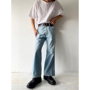 -Levi's- 70's Ice wash flare denim pants
