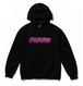 HC backprint hoodie purple (black) /HC BACK HOODIE PURPLE BK
