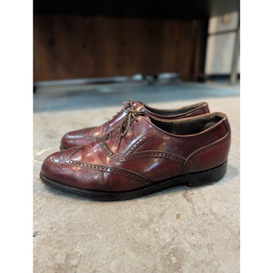 ［USED］Wingtip Dress Shoes Made in USA /US7(25cm)