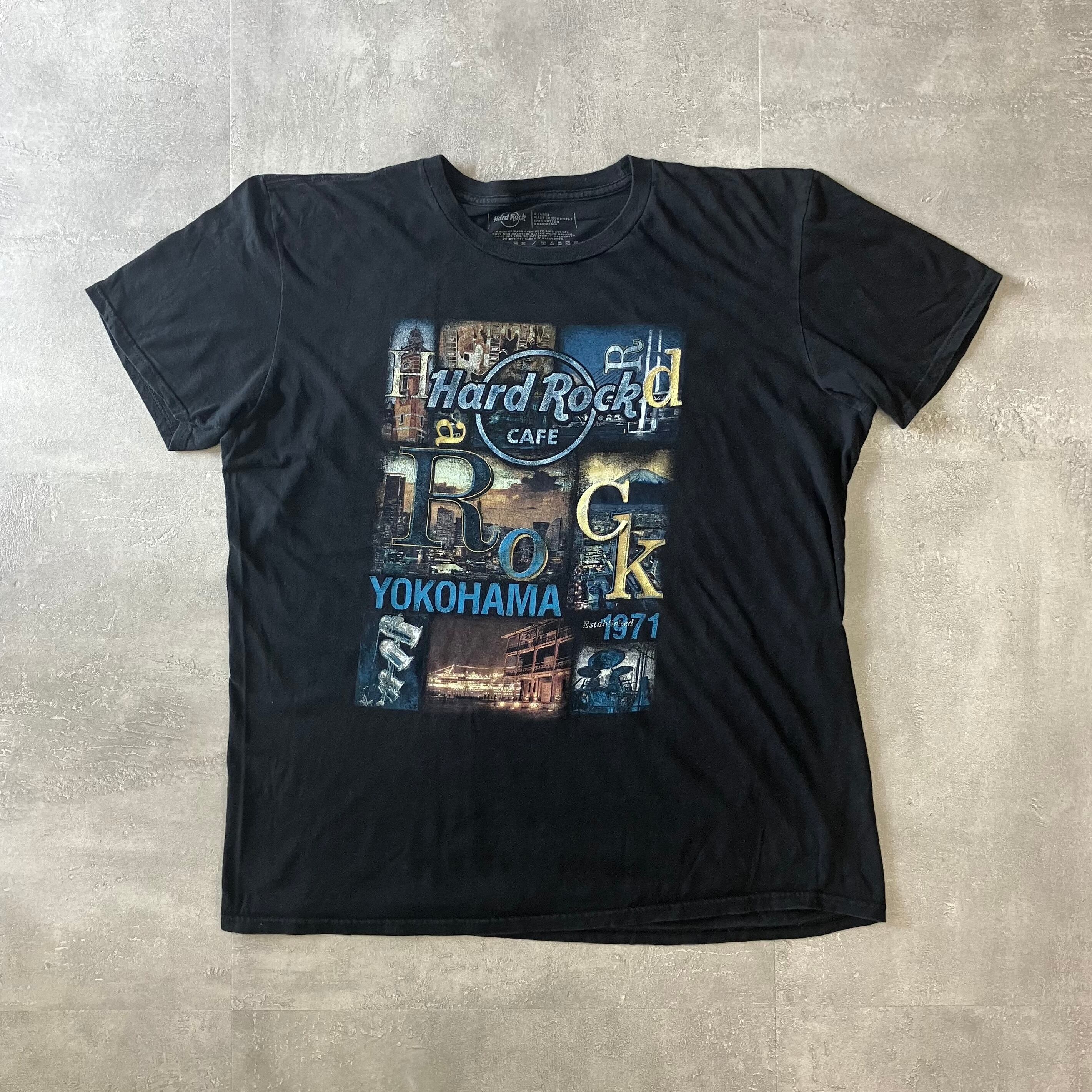 Hard Rock ハードロック 00s プリントTee ブラック XL No.2419