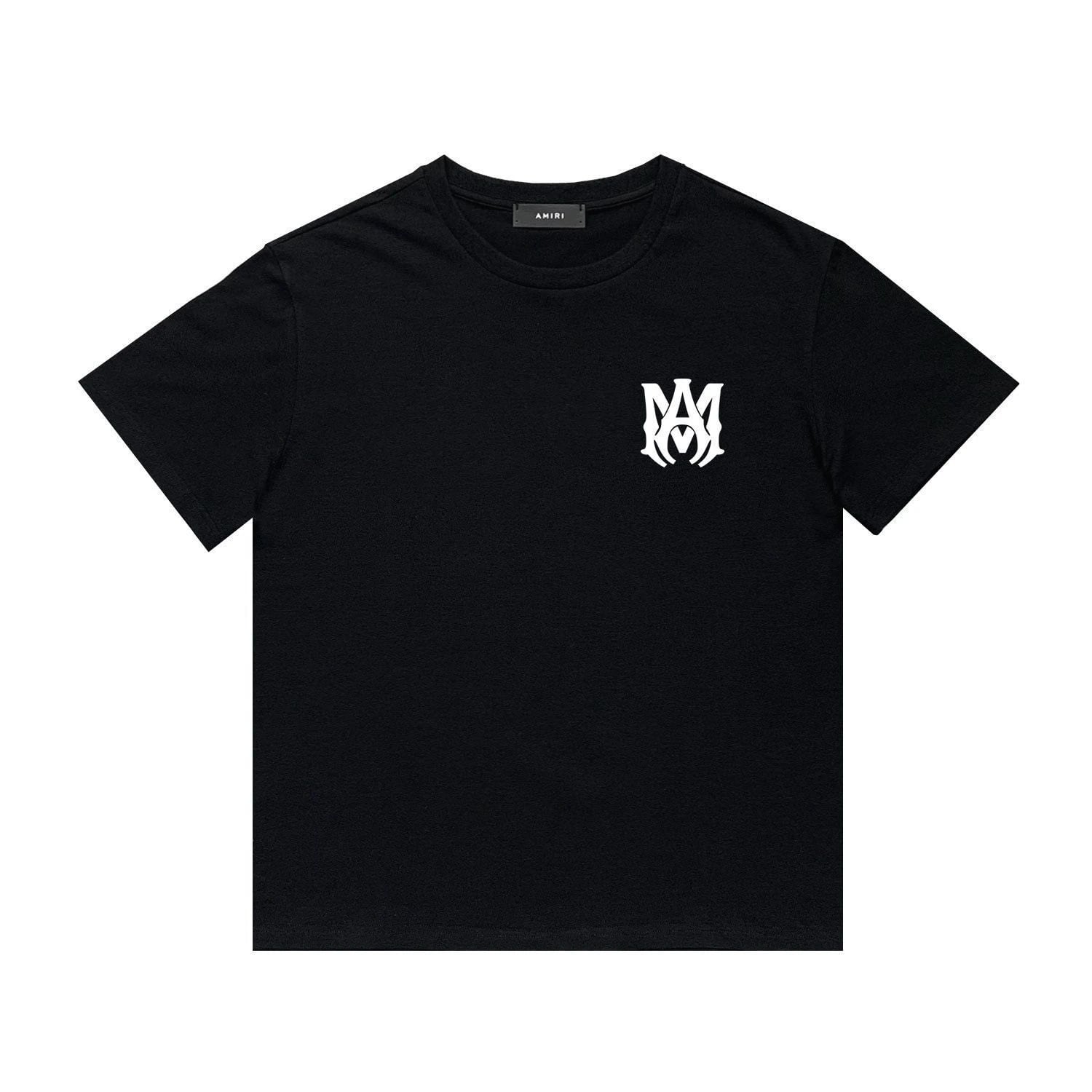 AMIRI アミリ Tシャツ 男女兼用 2024春夏秋 ブラック ホワイト AMIRI アミリ Tシャツ 男女兼用 2024春夏秋 ブラック ホワイト