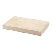 MARBLE TRAY - Roman Travertine × Large