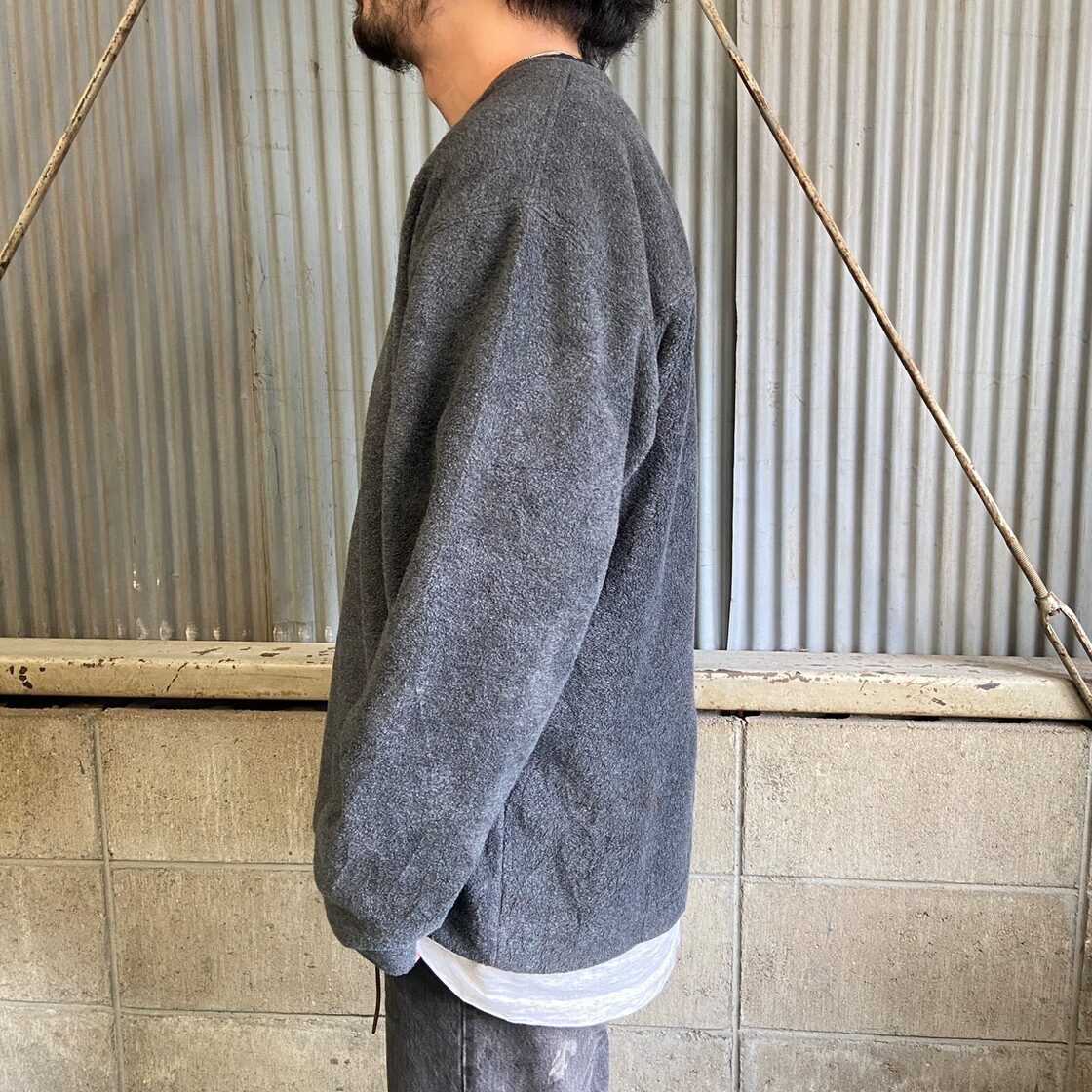 00年代 OLD GAP オールドギャップ Vネック フリースプルオーバー 