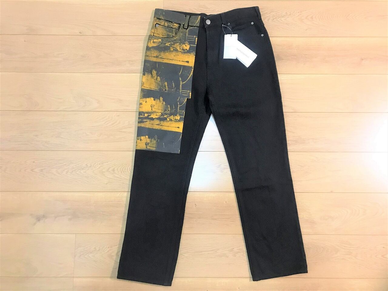 2018SS CALVIN KLEIN Andy Warhol "Green Disaster 10 times"