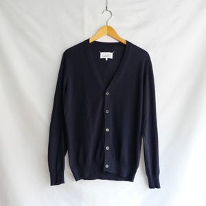 Maison Margiela 16SS ELBOWPATCH COTTON WOOL CARDIGAN