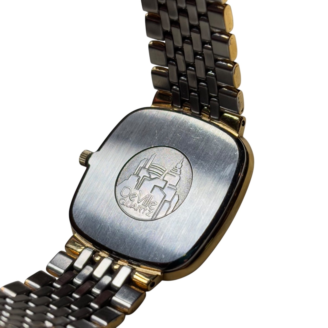 vintage OMEGA combicolor quartz watch “DeVille QUARTZ”