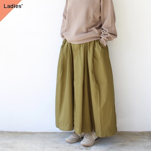 HARVESTY カルメンスカート CARMEN SKIRT A22130　（Moss green）