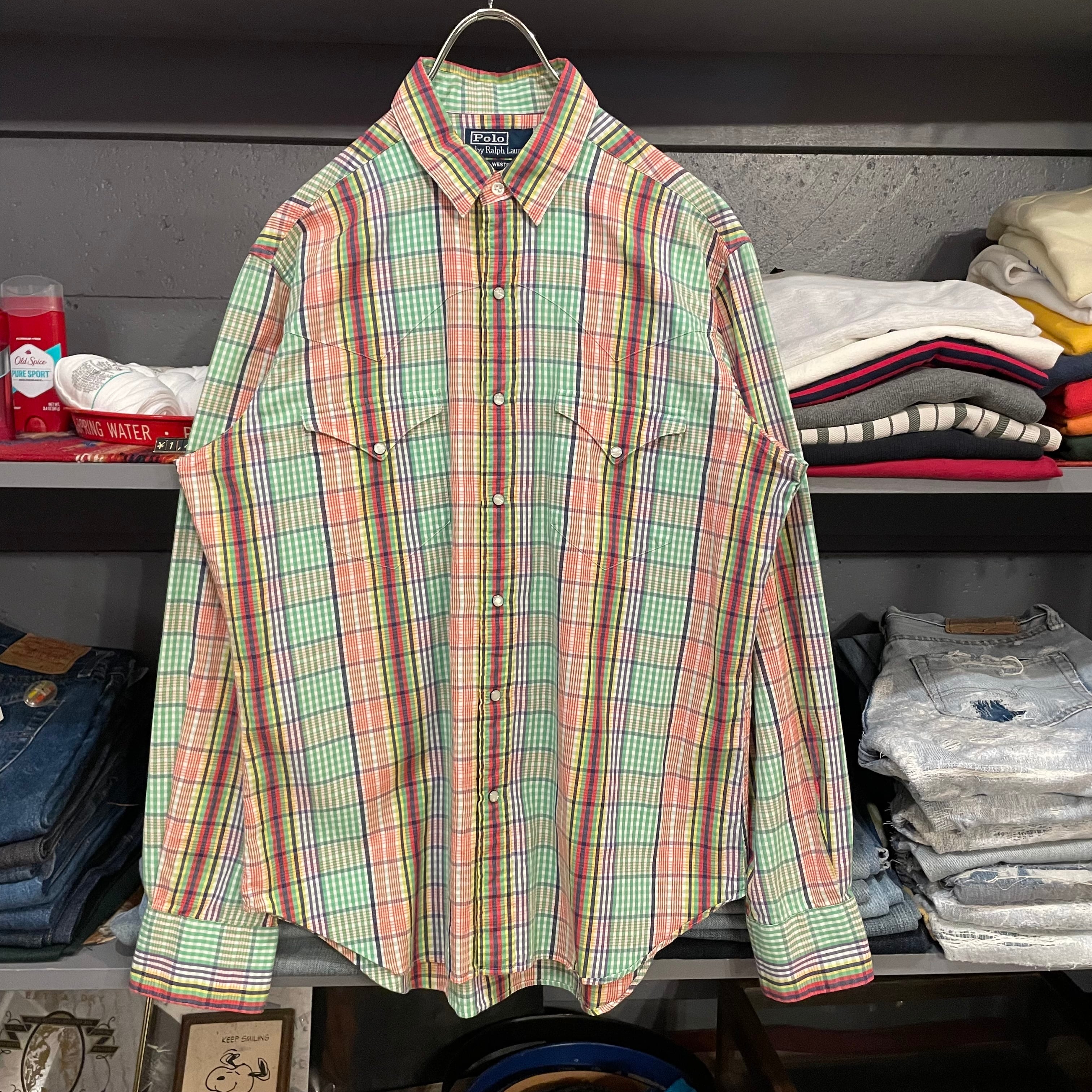90s Polo by Ralph Lauren L/S Western Shirt | VOSTOK