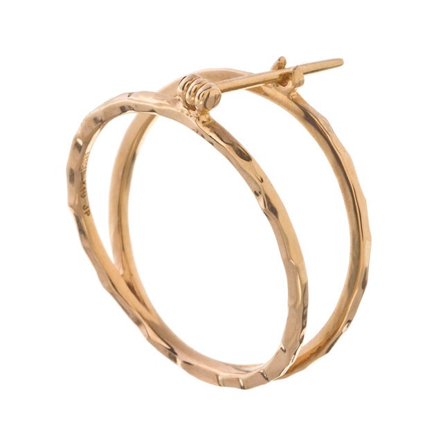 K10 Circle Earrings 10金サークルイヤリング（片耳用）ELE0004G   jewelry