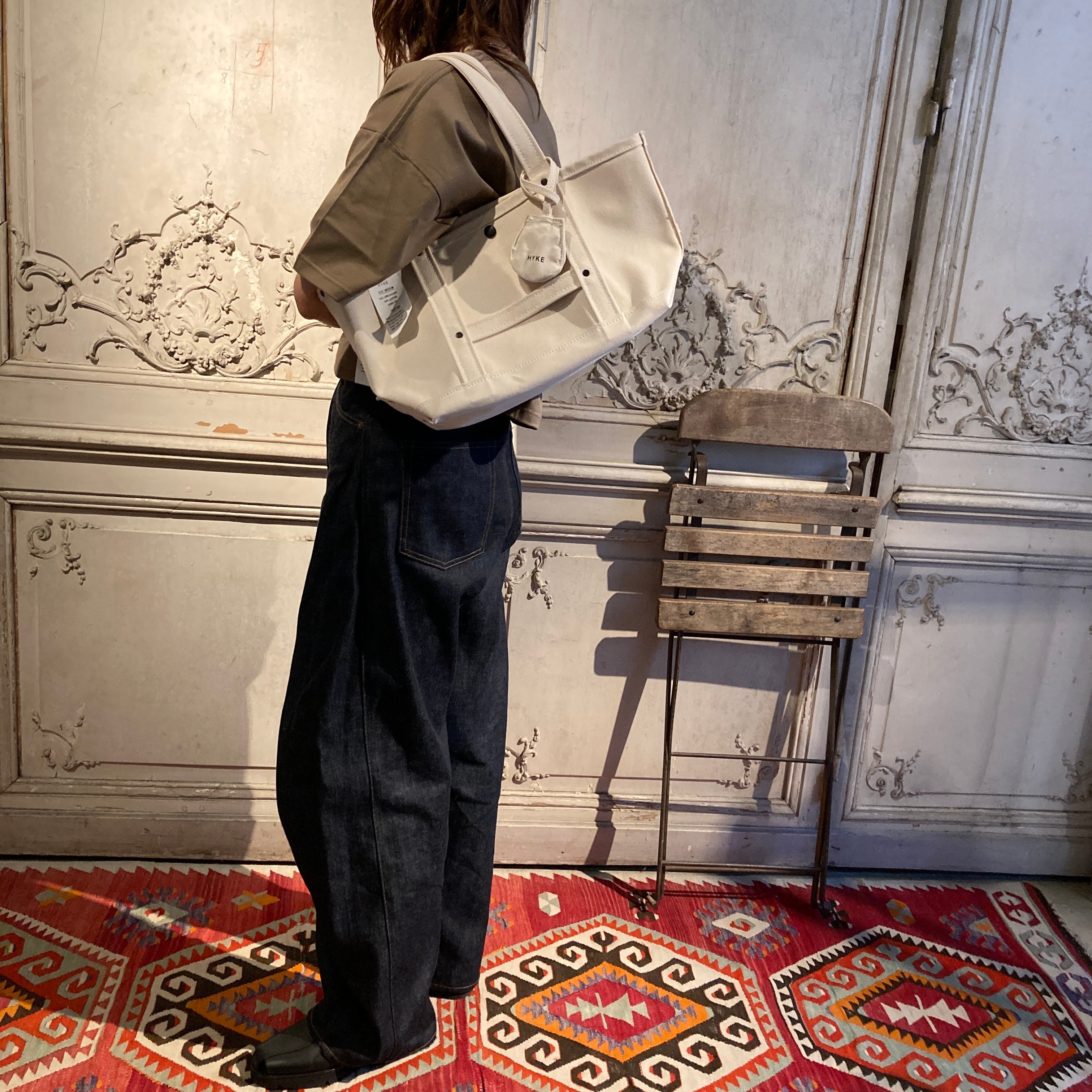 HYKE【ハイク】TOTE BAG (MEDIUM) (19363) | glamour online